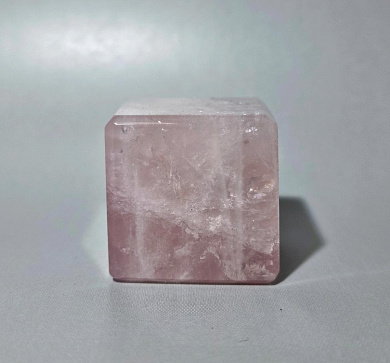  Куб розовый кварц 30*30*30 мм фото
