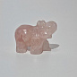 Слон розовый кварц 52*25*36 мм