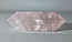 Кристалл - двухголовик розовый кварц 80*25*27 мм