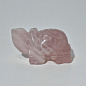 Черепаха розовый кварц 53*35*28 мм