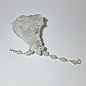 Браслет адуляр (лунный камень), р-р камня 9*10 мм, 18,5-20 см