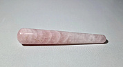 Массажная палочка розовый кварц 95*17*17 мм фото
