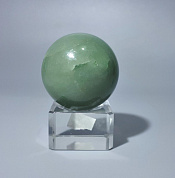 Шар авантюрин (зеленый), диаметр 35 мм фото
