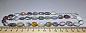 Бусы агат (р-р камня 9*12 мм), 49 см