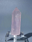 Кристалл - генератор розовый кварц 14*11*43 мм