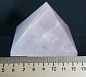 Пирамида розовый кварц 68*68*55 мм